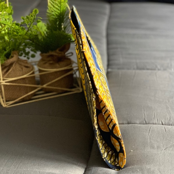Custom African print clutch purse - Picture 5 of 6